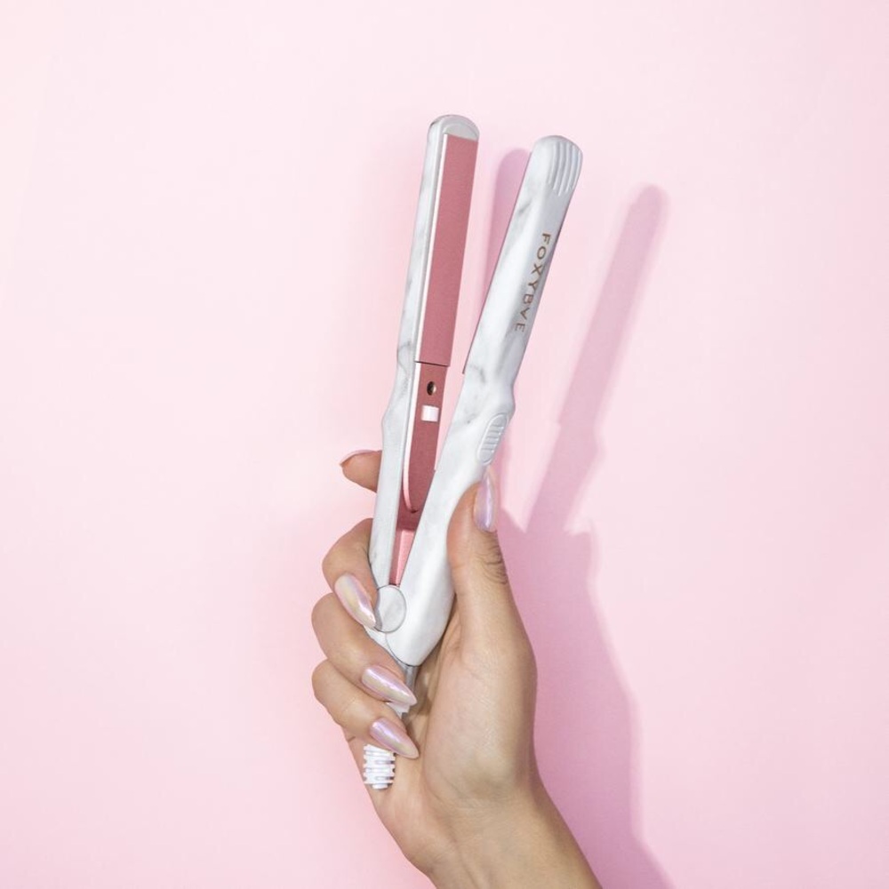 FoxyBae Mini Travel Flat Iron Hair Straightener